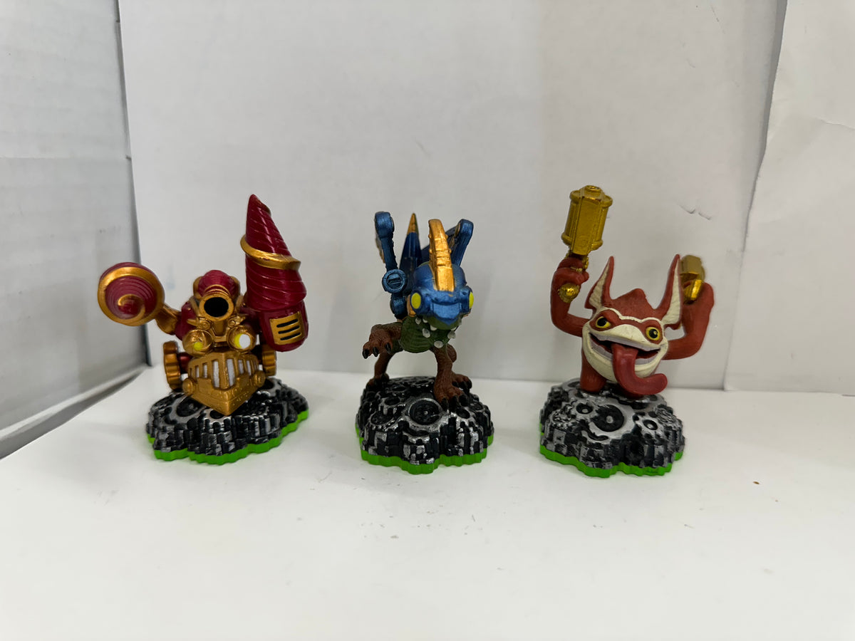 Skylanders Spyro’s Adventure Lot Of 3 Tech Element Figures