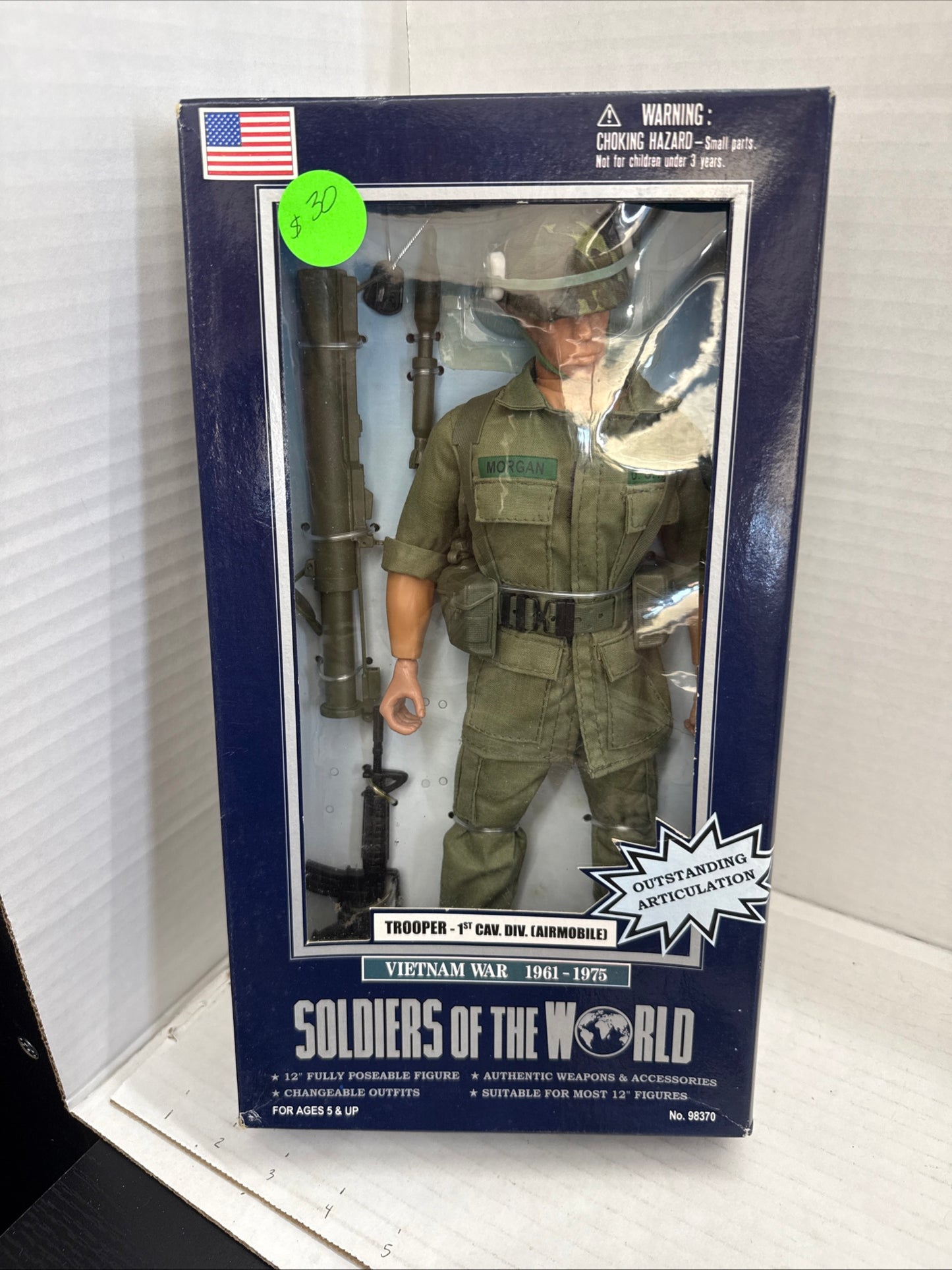 Soldiers of the World Vietnam War 1961-1975: Trooper 1st Cav Div Airmobile
