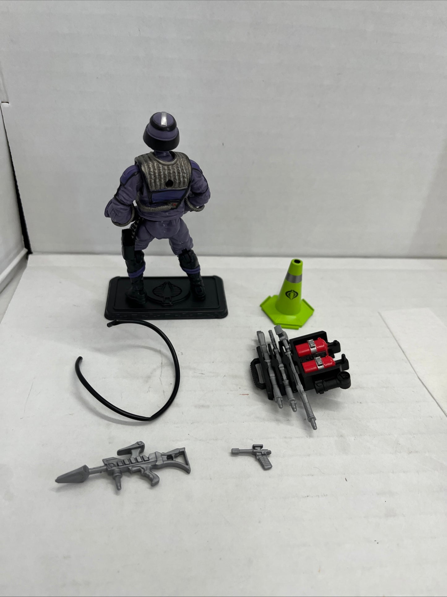 2011 GI JOE 30TH ANNIVERSARY COBRA TECHNO VIPER V3 LOOSE COMPLETE FIGURE