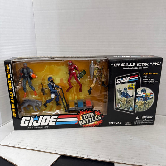 2008 GI Joe DVD Battle The M.A.S.S. Device Hasbro Toy Brand New Sealed