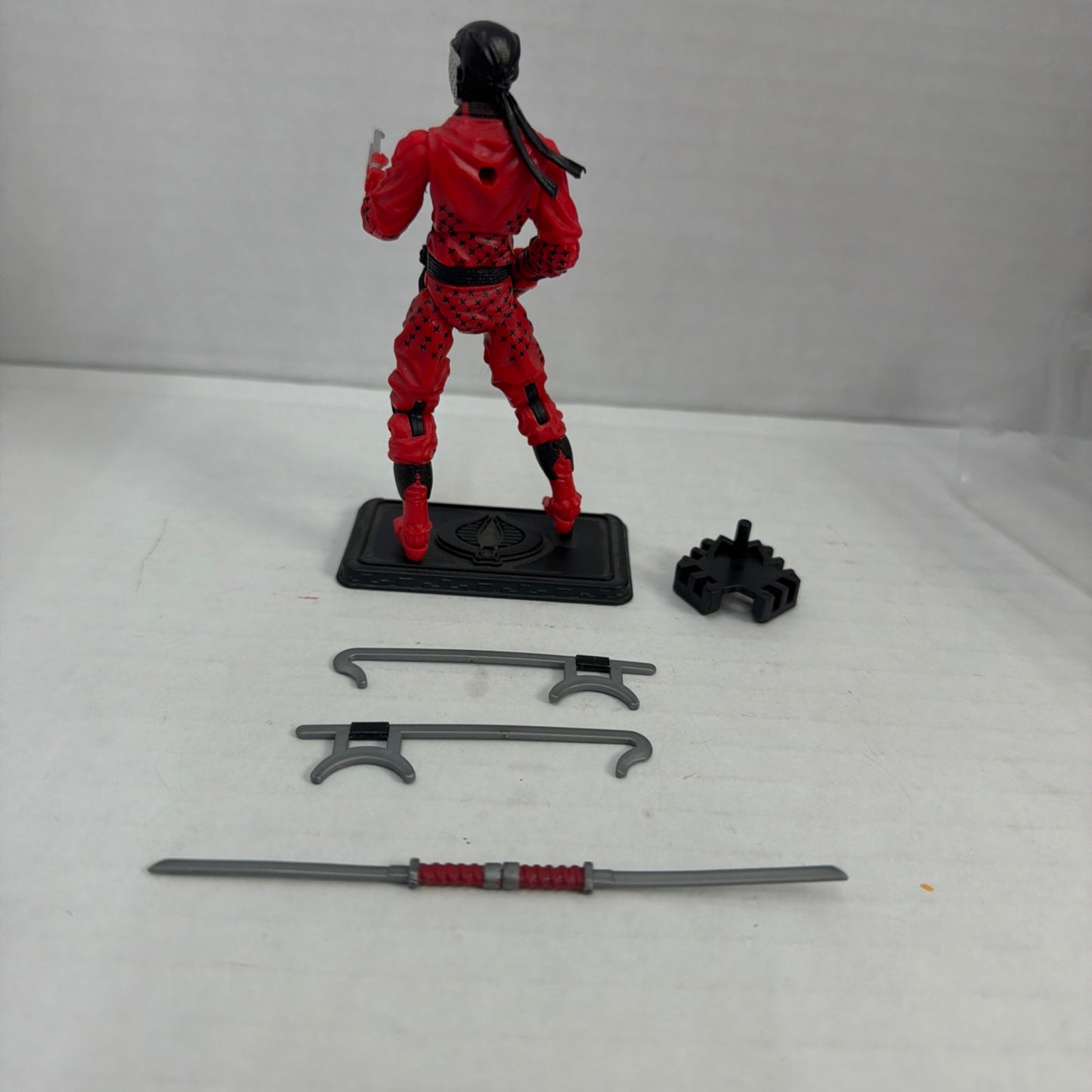 GI Joe Cobra Slice Collectors Club Exclusive Figure FSS Loose 2014 NOT COMPLETE