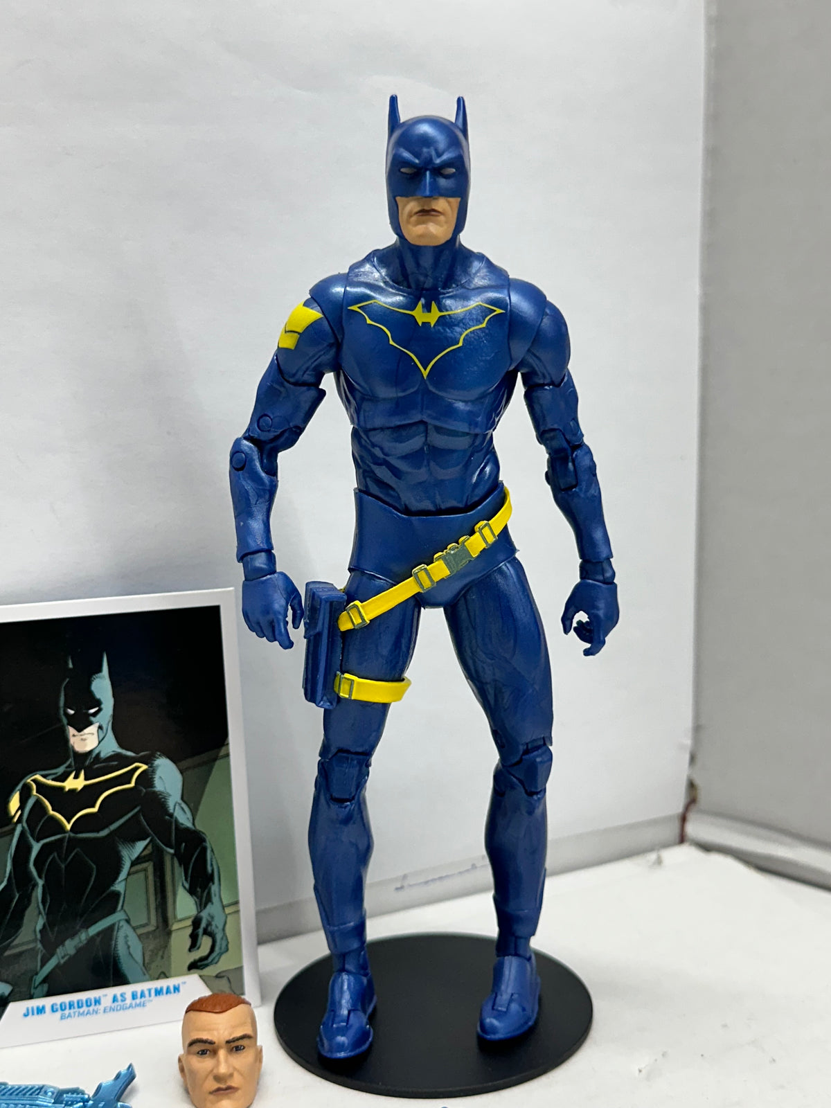 DC Multiverse Jim Gordon As Batman 7" Action Figure Endgame McFarlane Platinum