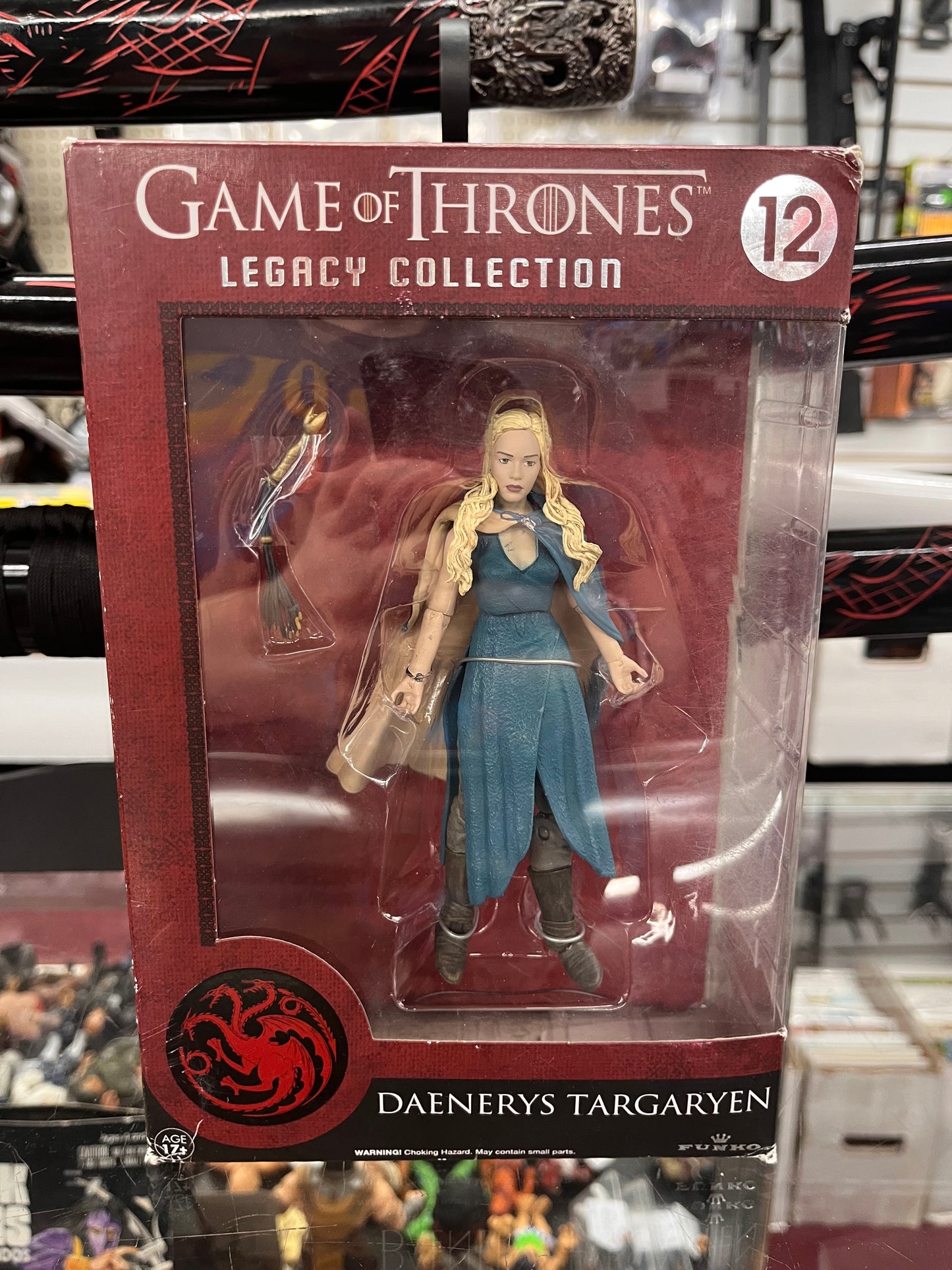 Funko Daenerys Targaryen #12 Game Of Thrones Legacy Collection Figure Blue Dress