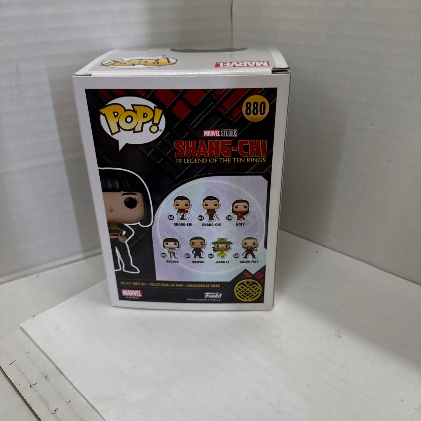 Menger Zhang signed autographed Marvel exclusive  Xialing Funko Pop COA