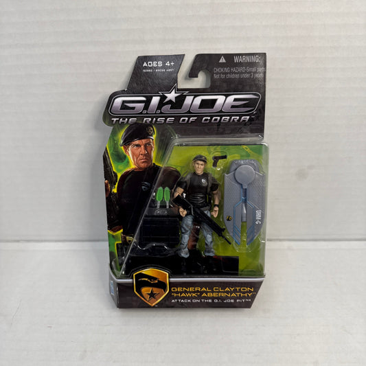 GI Joe The Rise Of Cobra General Clayton Hawk Abernathy New Figure 3.75 2009