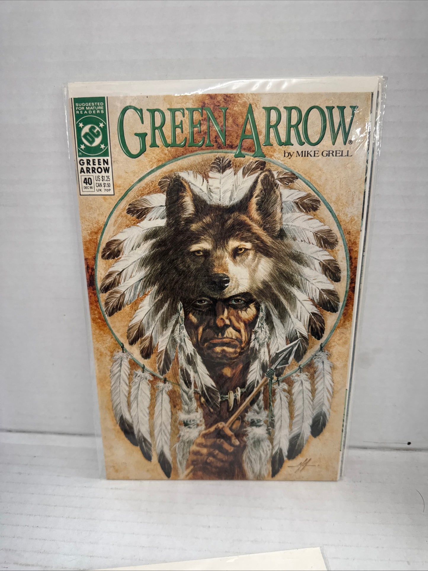 Green Arrow DC 1990 Run Of 14 Comics!
