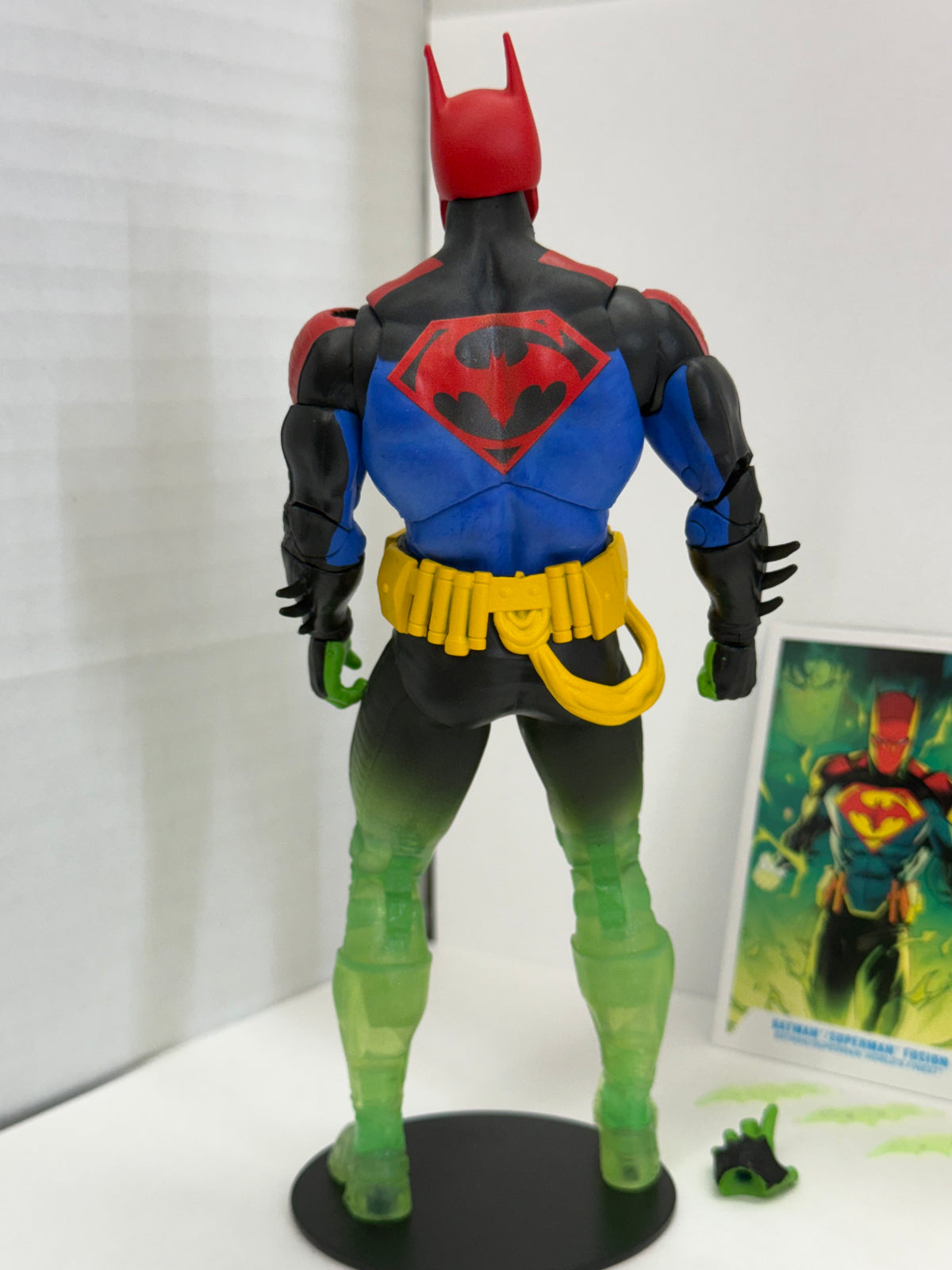 McFarlane DC Multiverse Platinum Edition Batman/Superman Fusion- World's Finest