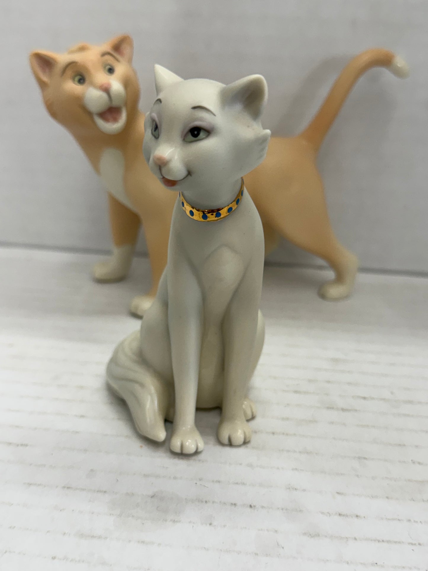 Lenox Disney Showcase Aristocats Duchess Thomas O'Malley Cat Figurine Set