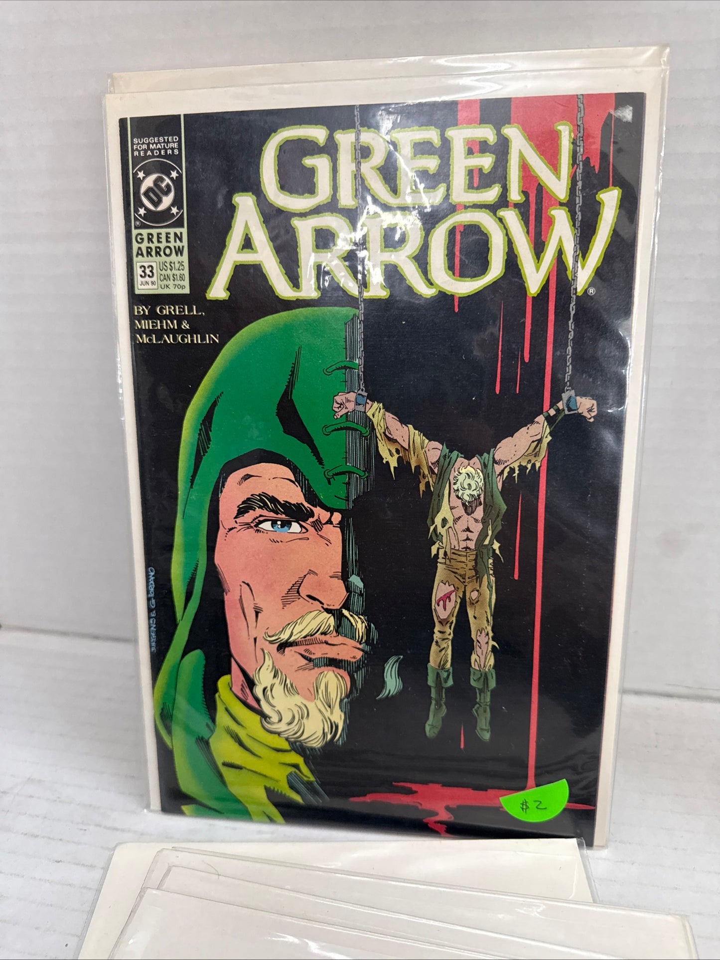 Green Arrow DC 1990 Run Of 14 Comics!