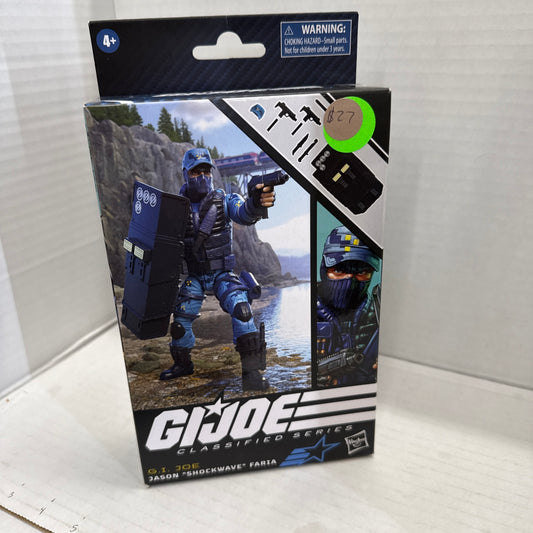 Hasbro G.I. Joe Classified Series Jason “Shockwave” Faria Action Figure