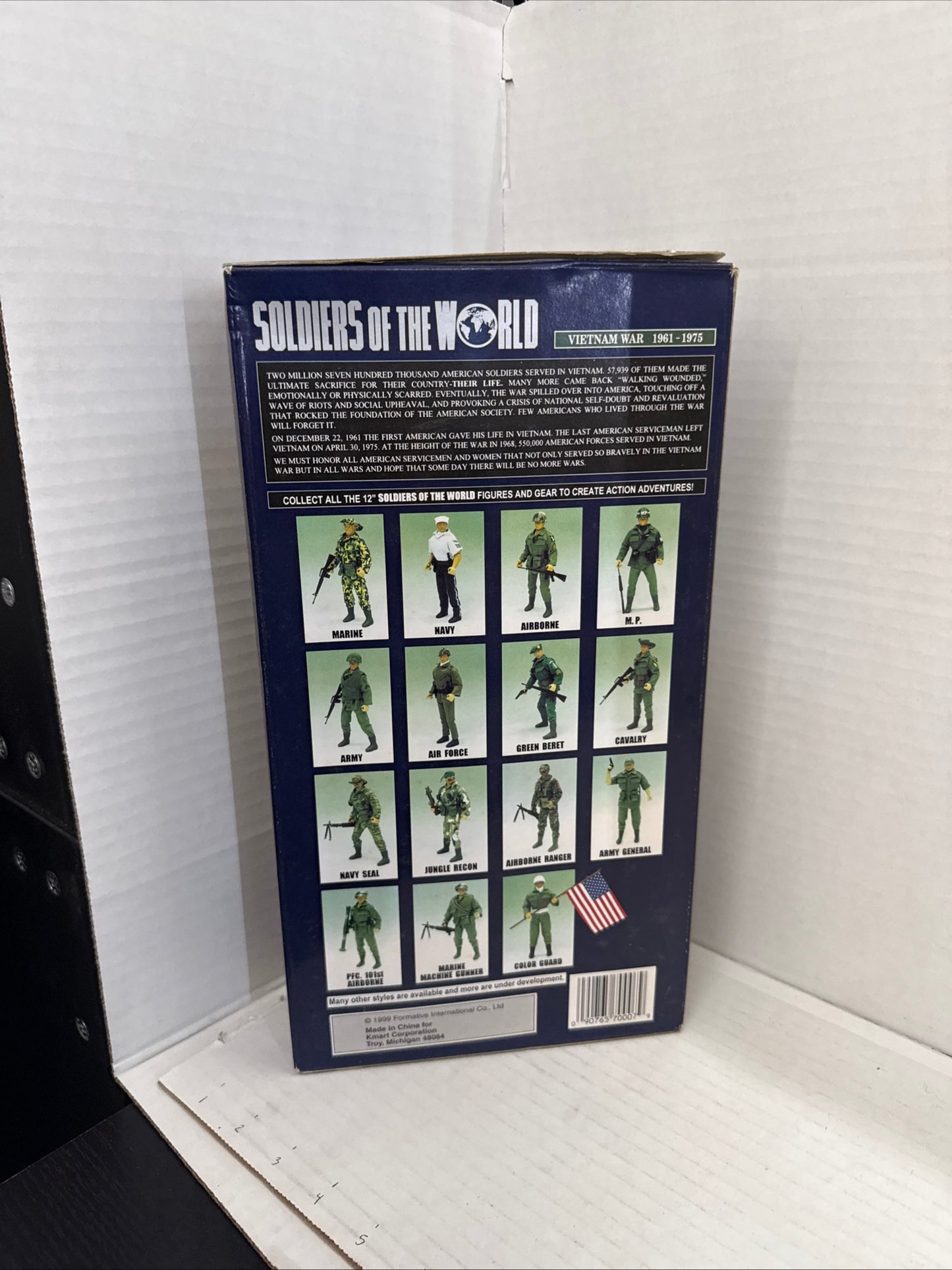 SOLDIERS OF THE WORLD PFC 101ST AIRBORNE VIETNAM WAR 1961-1975 Figure 12"