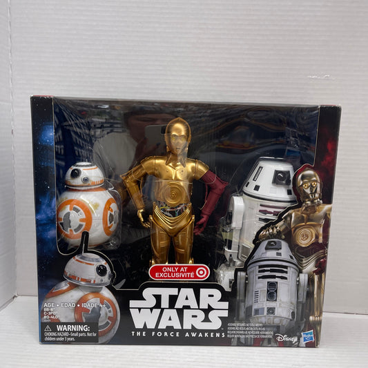Star Wars The Force Awakens C-3PO 12" BB-8 R0-4LO Droids Target Exclusive
