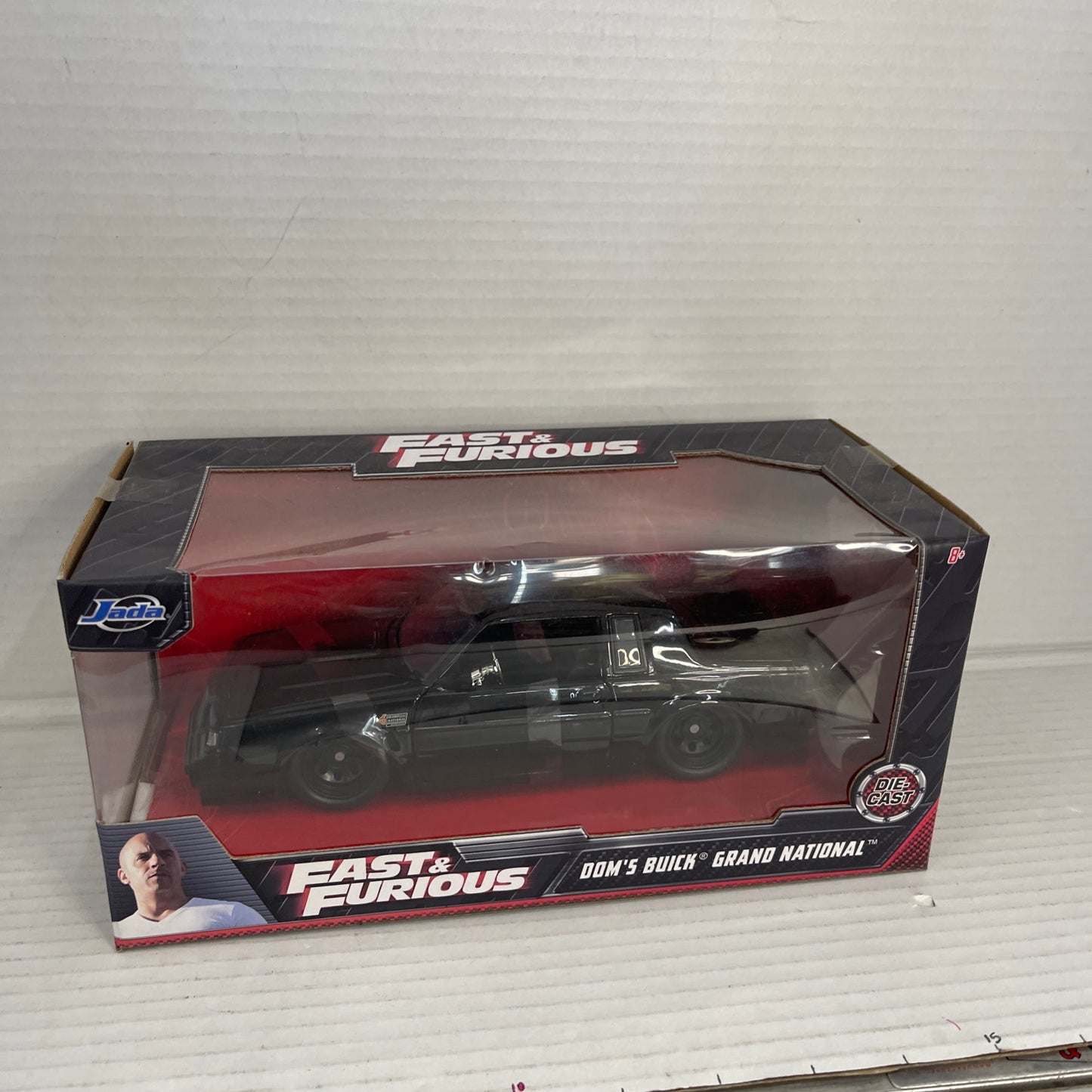 NEW Jada 99539 Fast & Furious 1987 DOM'S BUICK Grand National 1:24 Die-Cast Car