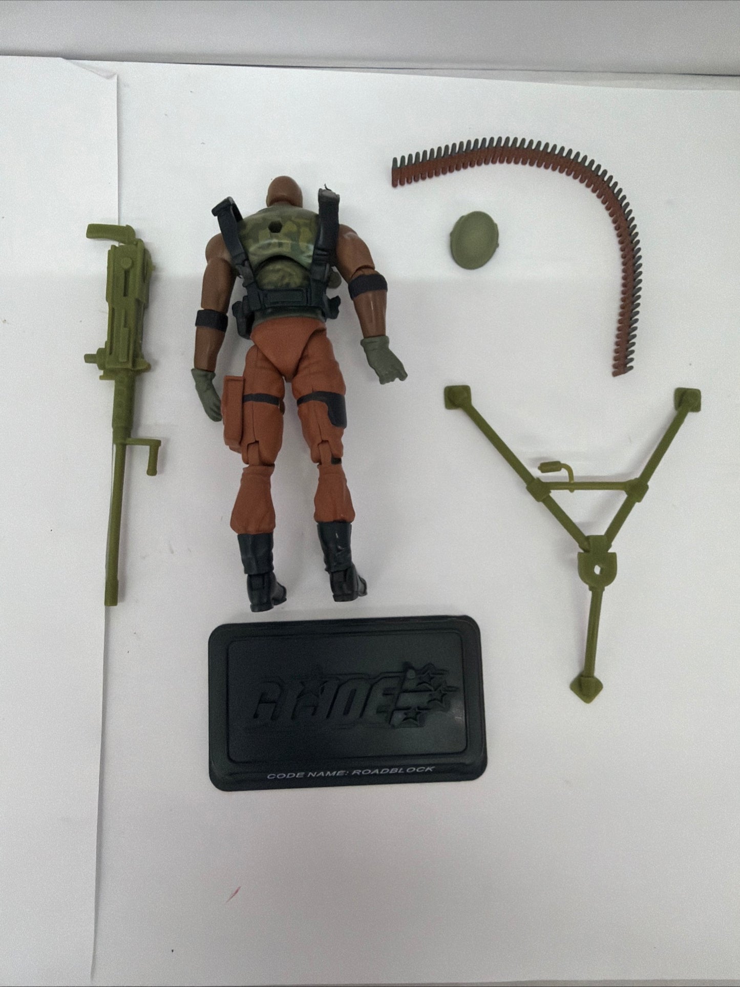 G.I. Joe Cobra 25th Anniversary Roadblock Heavy Machine Gunner