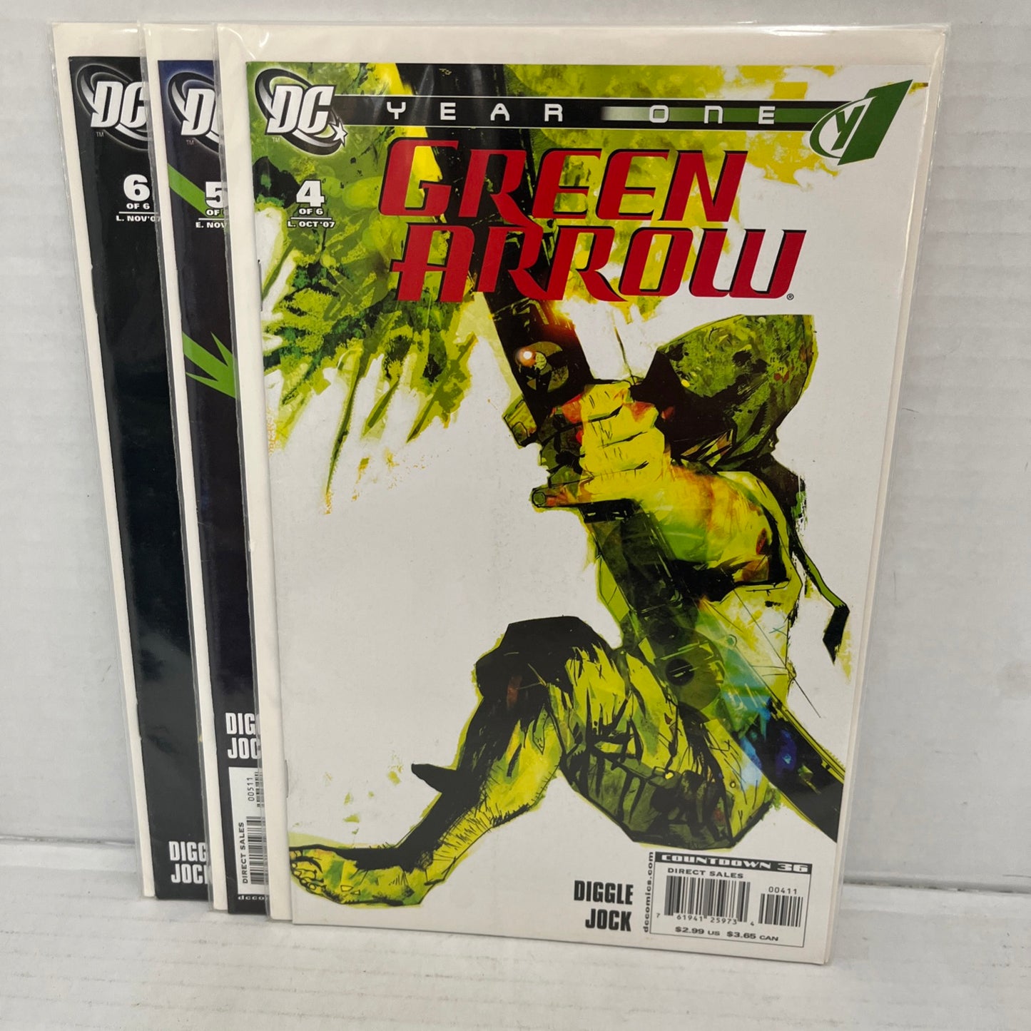 Green Arrow Year One #1 2 3 4 5 6 Comic Book Set 1-6 Complete Mini Series