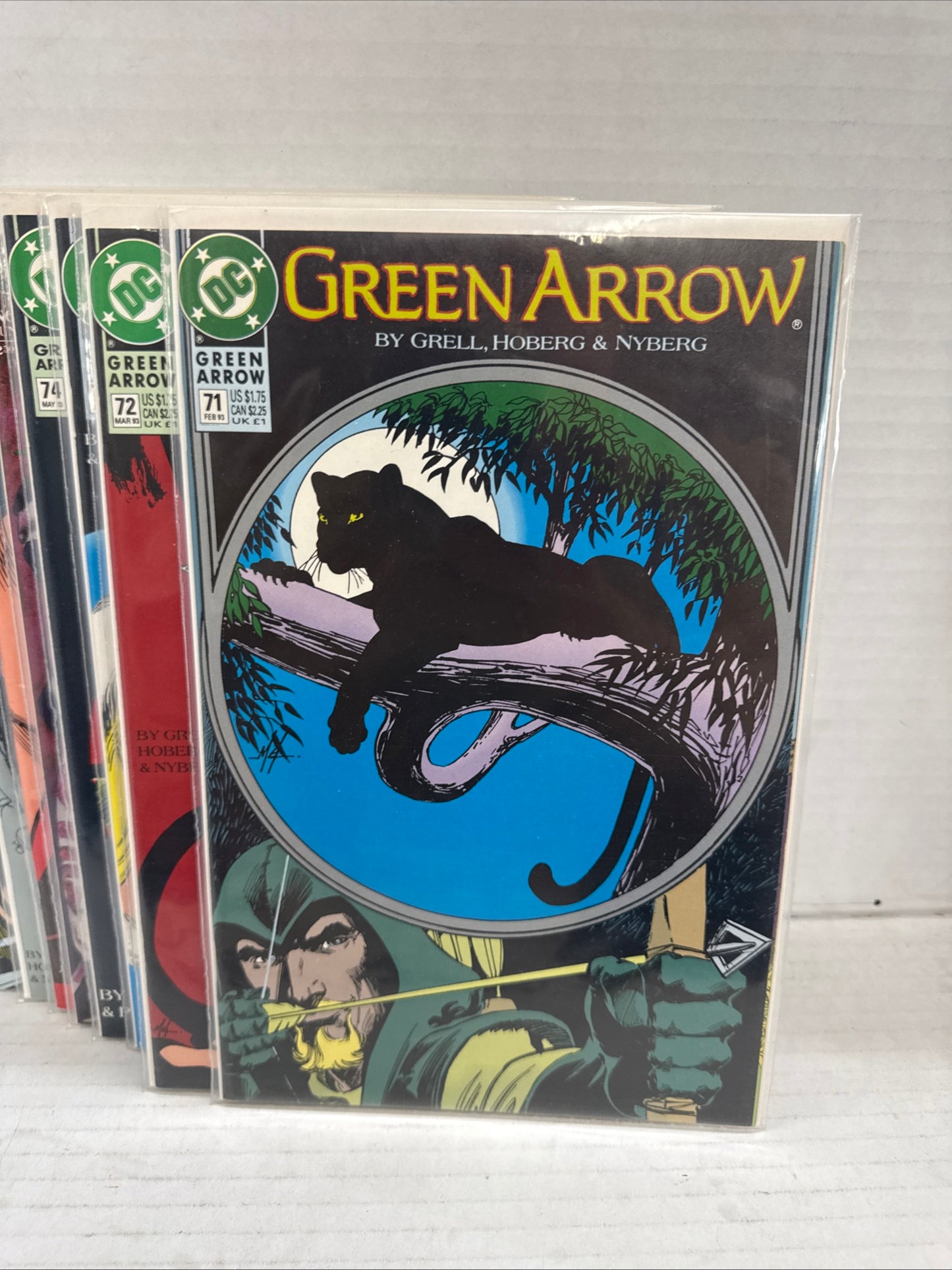 Green Arrow 1993 DC Comics Entire Run of 12