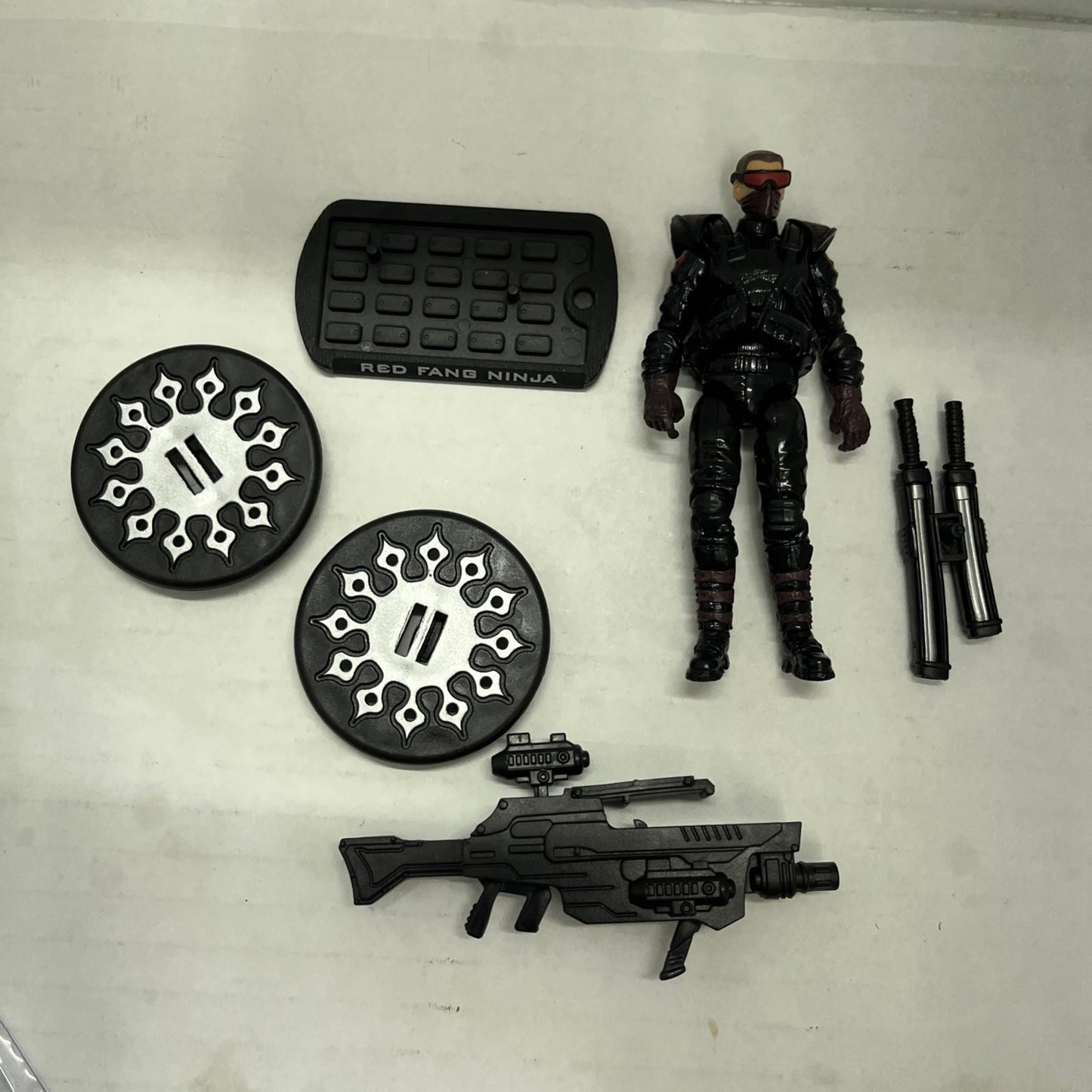 2009 GI Joe ROC The Rise of Cobra Red Fang Ninja Combat Ninja Figure Complete