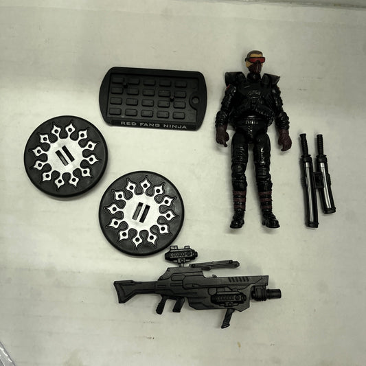 2009 GI Joe ROC The Rise of Cobra Red Fang Ninja Combat Ninja Figure Complete