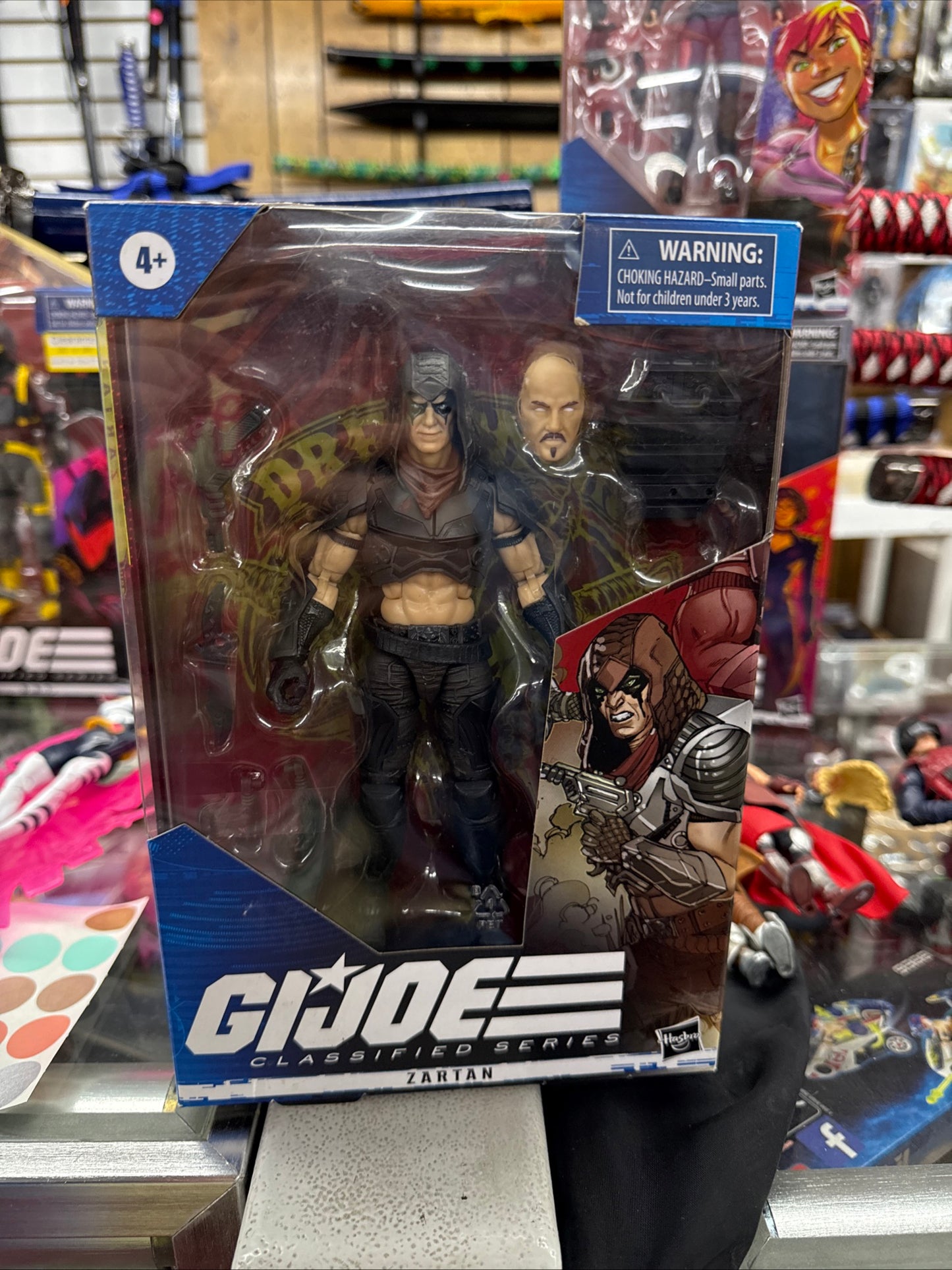 G.I. Joe Classified Series #23 Zartan 6 Inch Hasbro MISB
