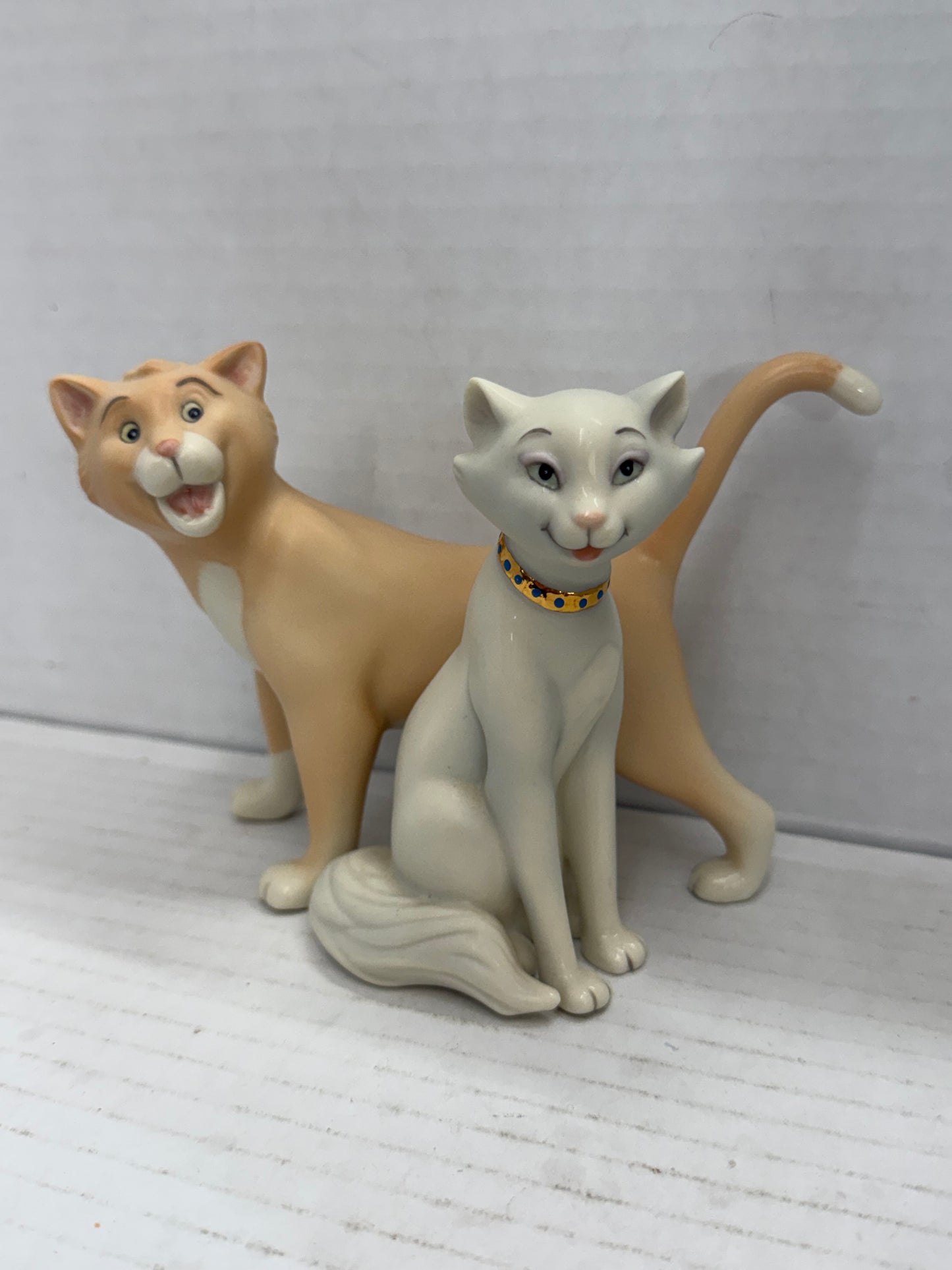 Lenox Disney Showcase Aristocats Duchess Thomas O'Malley Cat Figurine Set