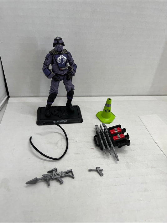 2011 GI JOE 30TH ANNIVERSARY COBRA TECHNO VIPER V3 LOOSE COMPLETE FIGURE