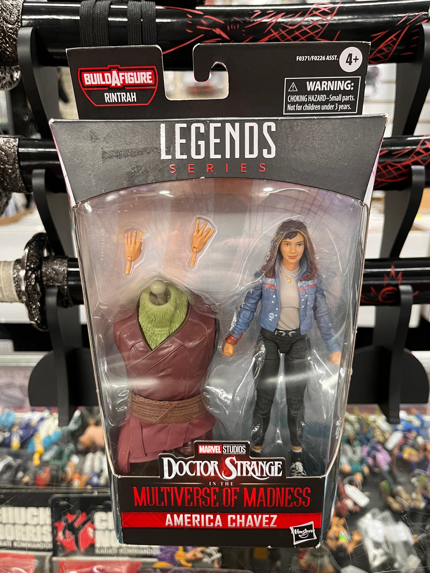 MARVEL LEGENDS AMERICA CHAVEZ ACTION FIGURE
