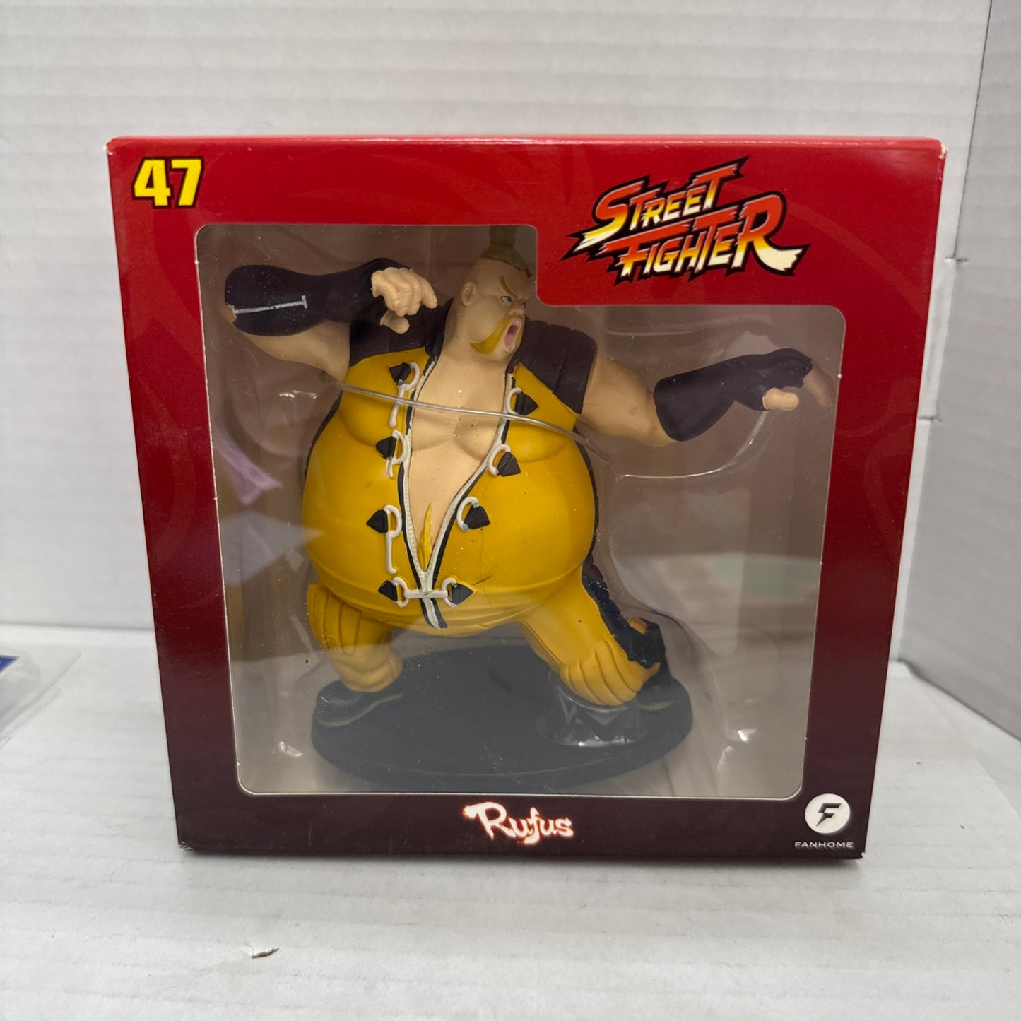 Fanhome Street Fighter Rufus Figure in box Sealed
