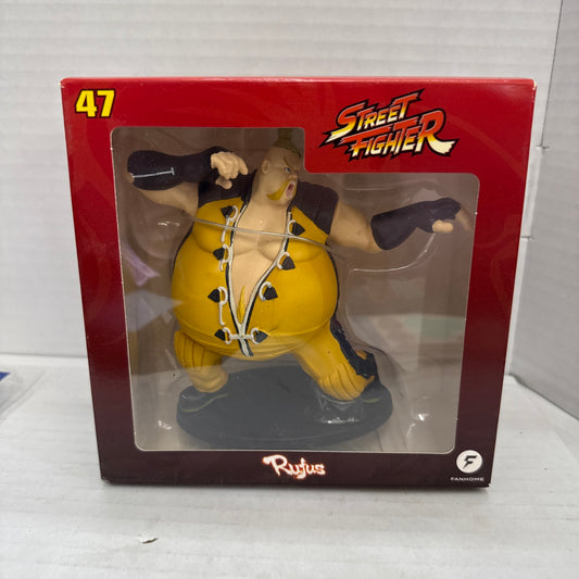 Fanhome Street Fighter Rufus Figure in box Sealed