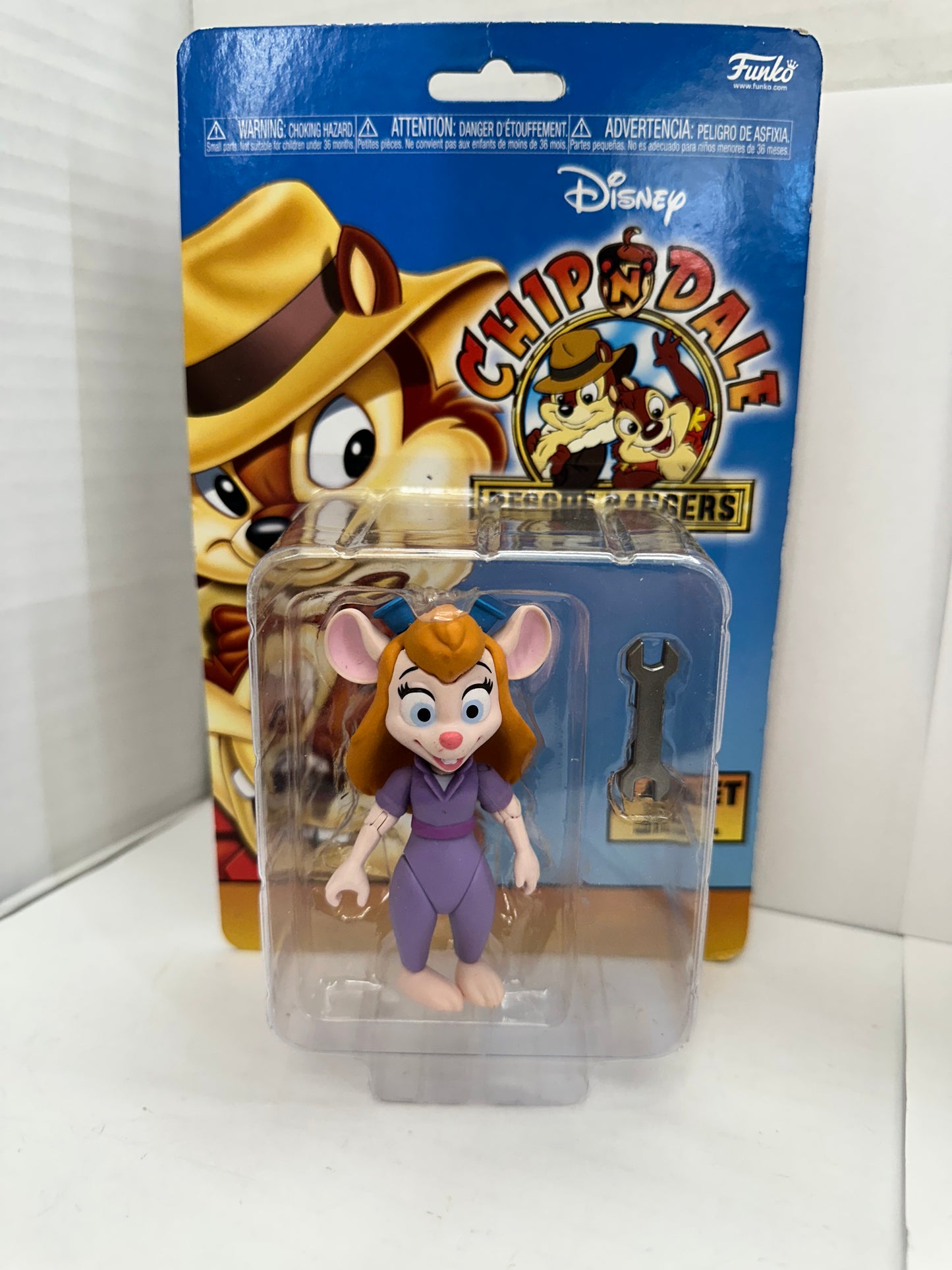 Chip n Dale Rescue Rangers GADGET Funko Articulated Action Figure Disney