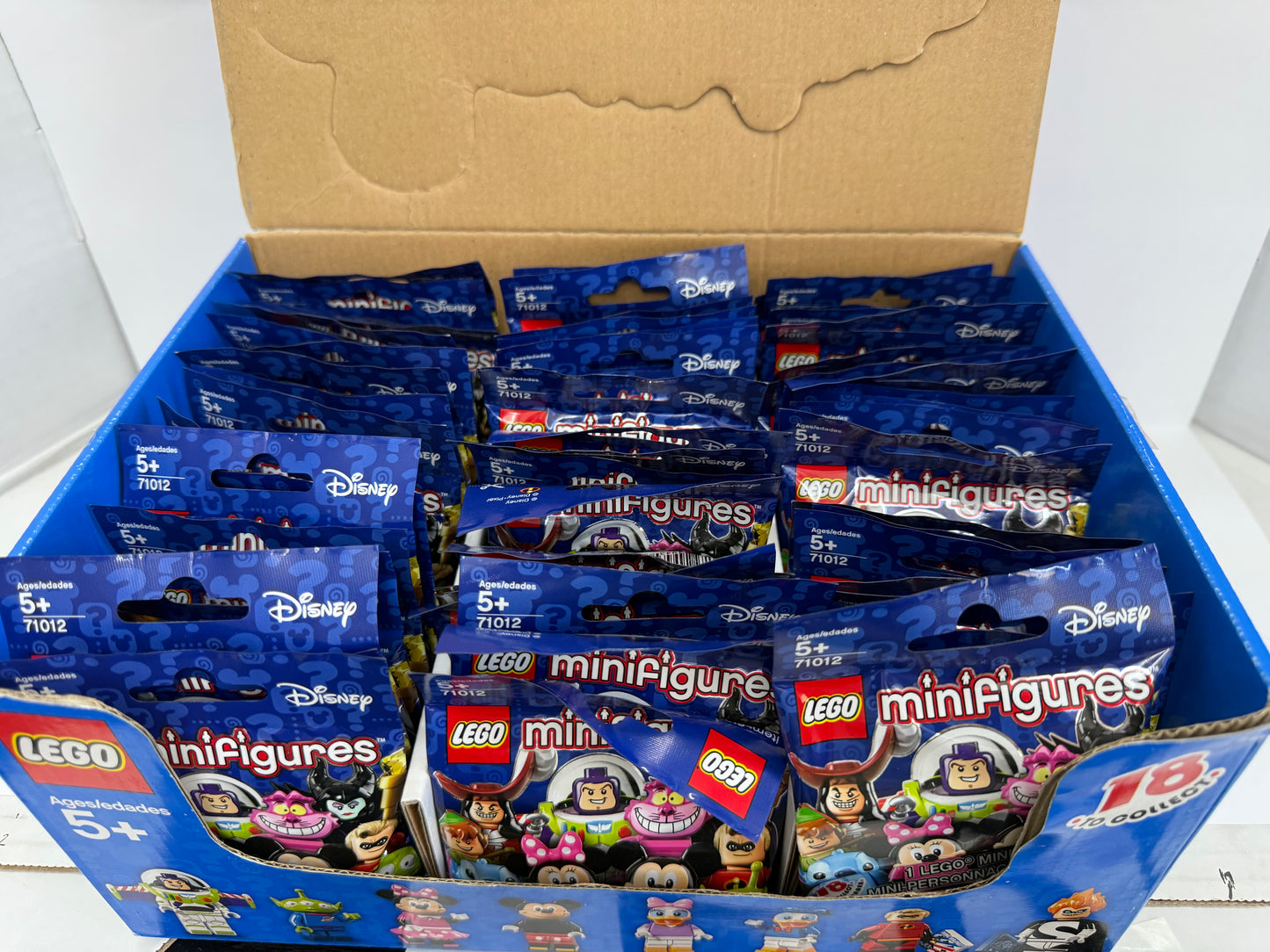 LEGO Minifigures DISNEY Series 1 Case /Box Of 60 Minifigures