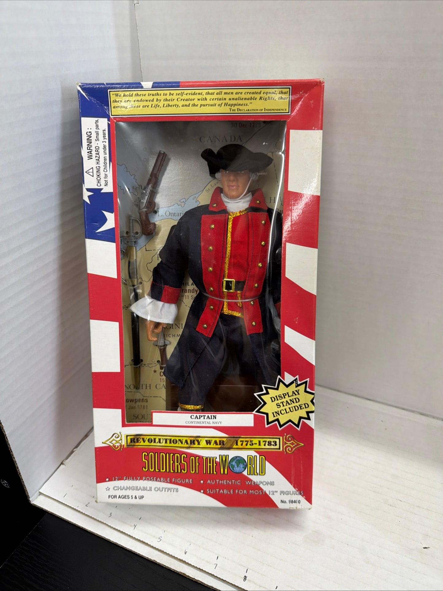 Captain of the Continental Navy Soldiers of the World 1775-1783 Figure