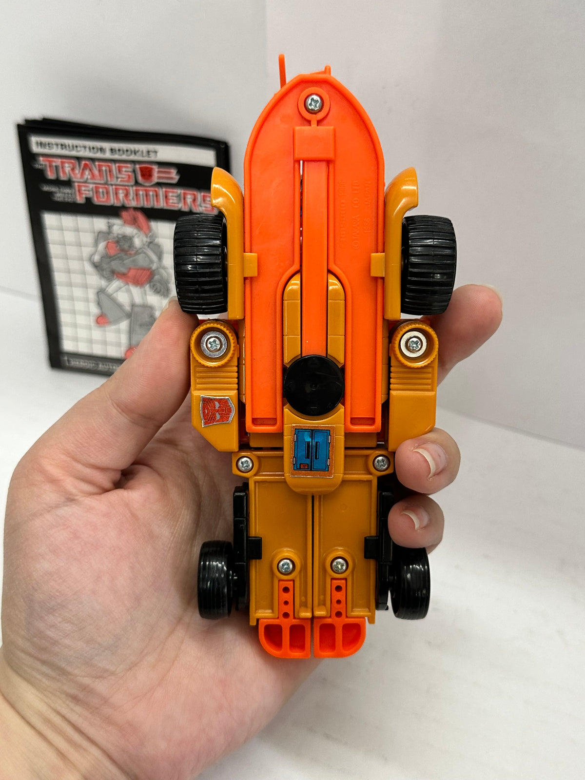 Vintage Transformers G1 Sandstorm 1986 Triple Changer Figure Only