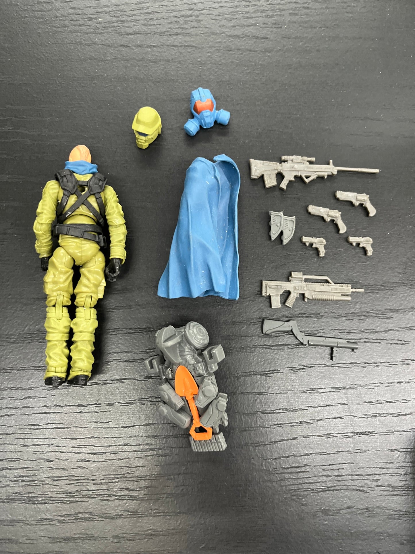 G.I. JOE 2012 G.I. JOE TROOPER Blue Cape