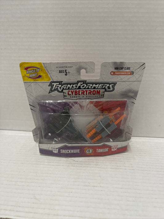 Hasbro Transformers Cybertron Shockwave Vs Tankor Action Figure