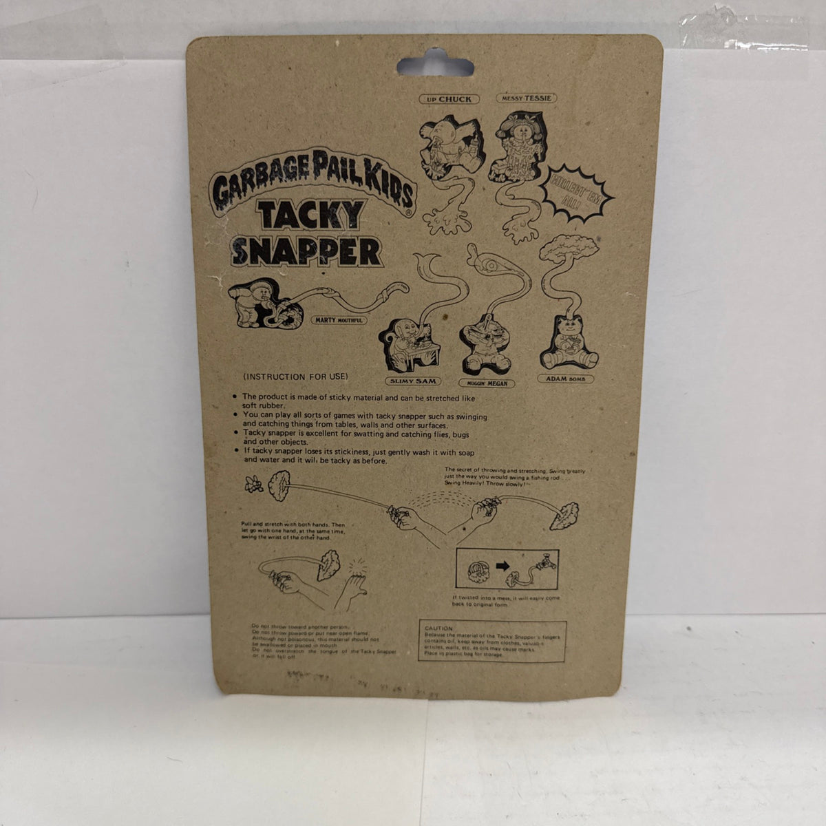 Vintage 1985 Garbage Pail Kids Tacky Snapper Patty Putty MOC Sealed