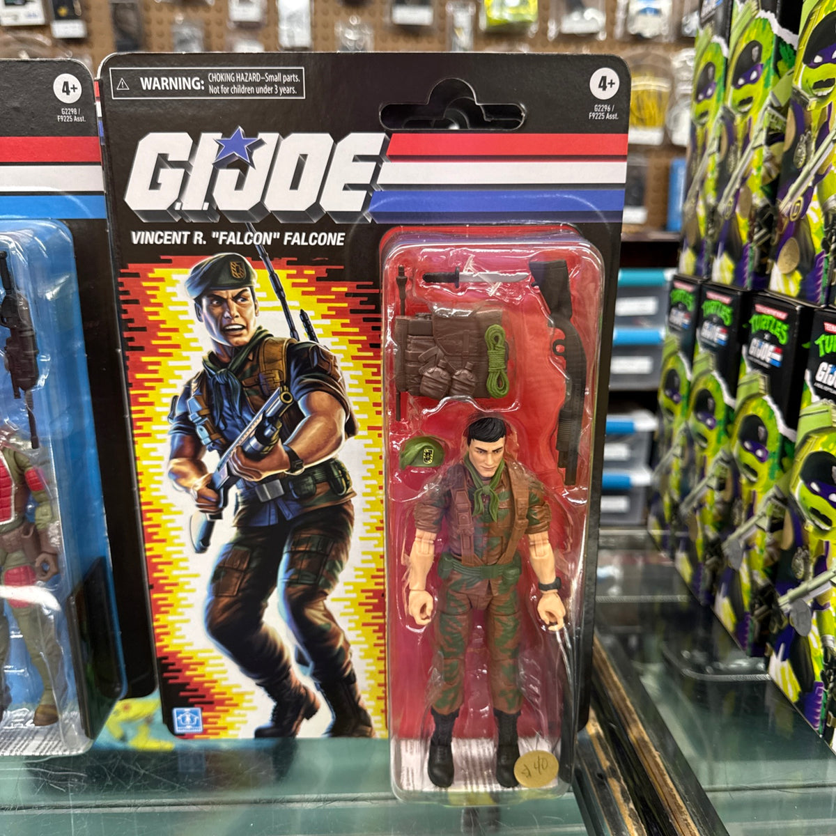 G.I. Joe Classified - VINCENT R.  "FALCON" FALCONE Retro Cardback 6" 1:12 NEW!