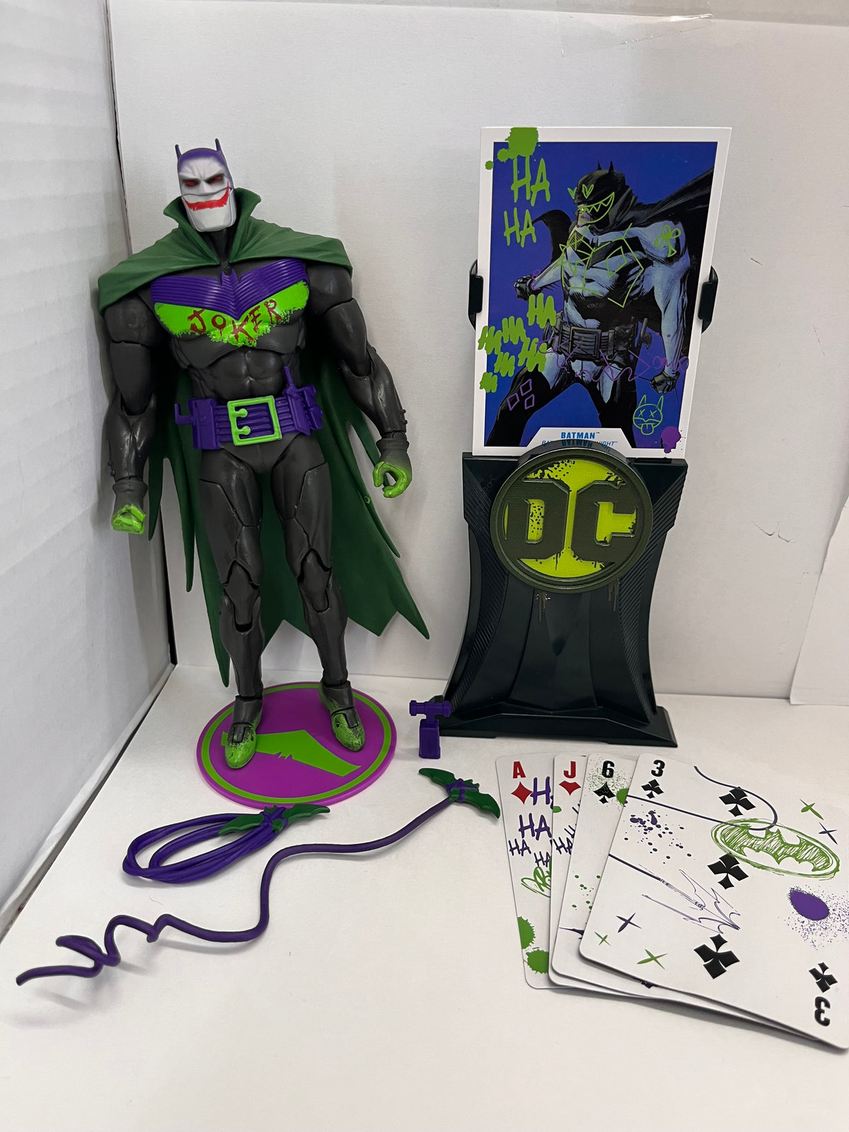 McFarlane Gold Label DC Multiverse Batman Joker White Knight Loose Action Figure