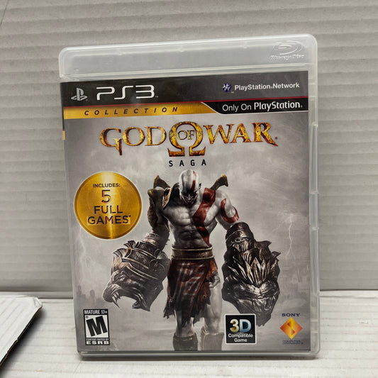 God of War Saga Dual Pack - Sony PlayStation 3 - Complete W/ insert Tested