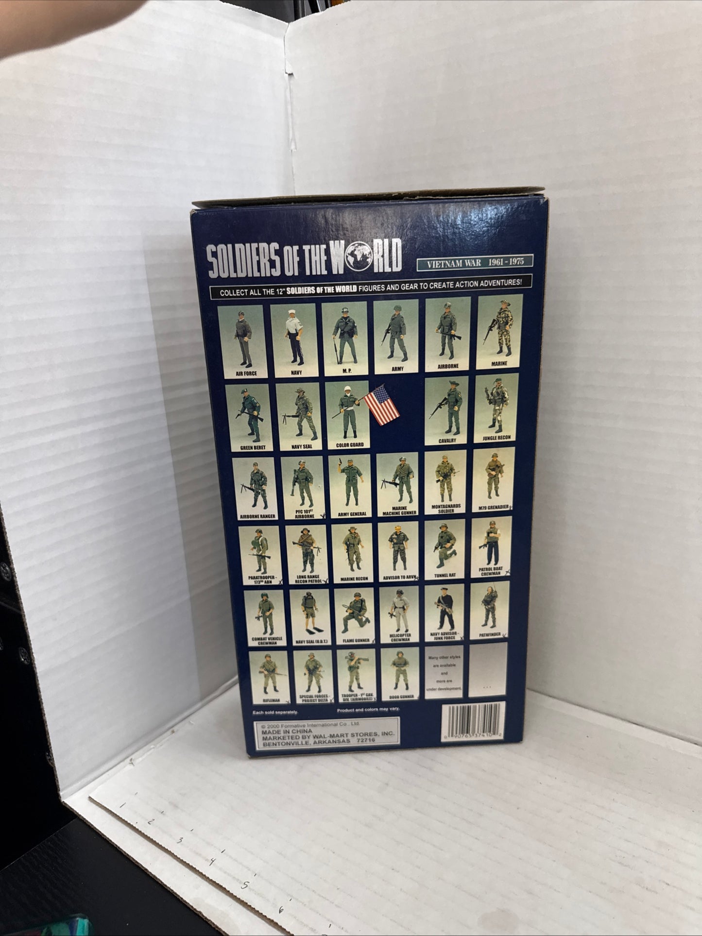 Soldiers of the World Vietnam War 1961-1975 Helicopter Door Gunner OPEN BOX