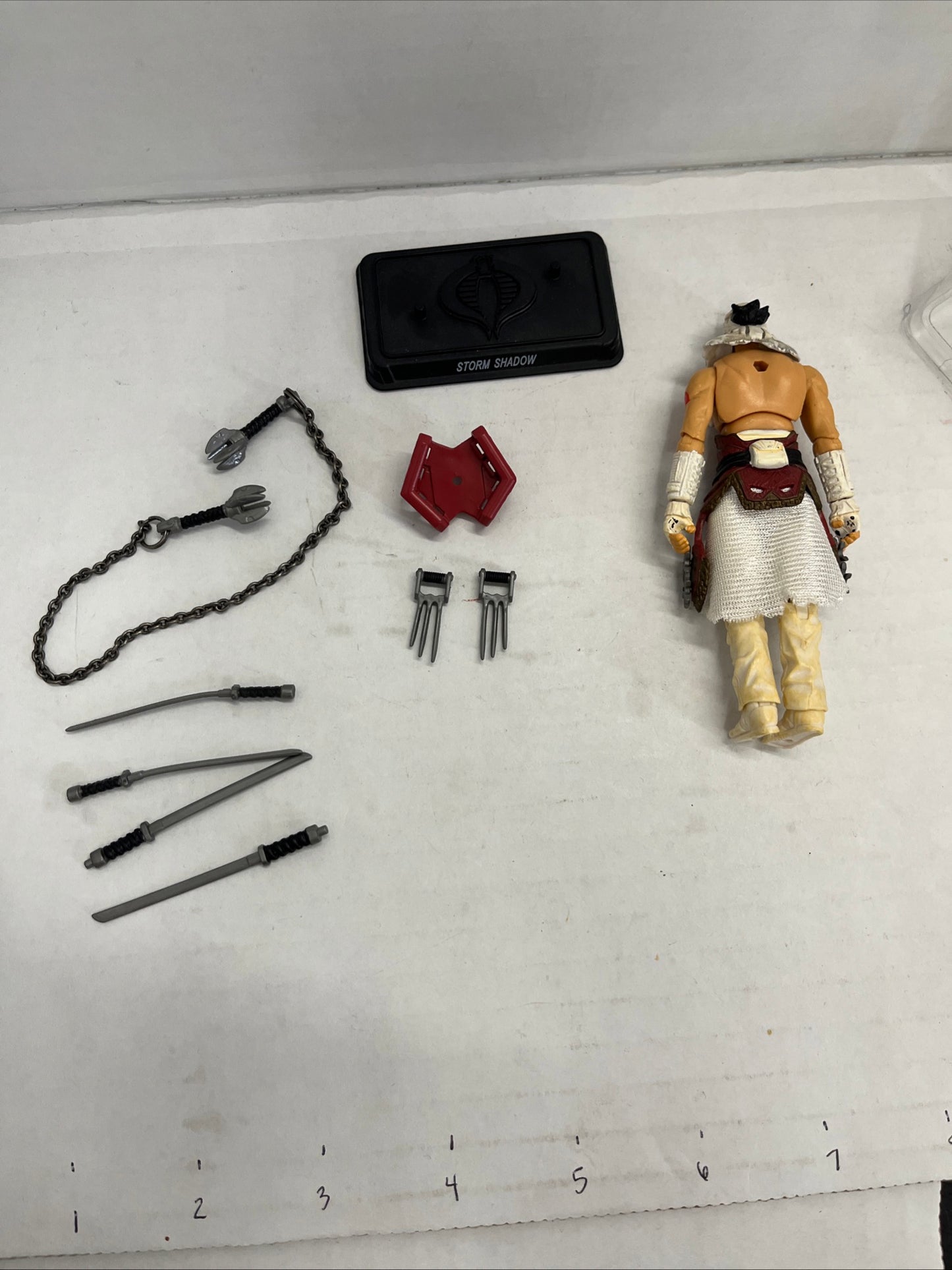 Storm Shadow POC Pursuit of V39 G.I. JOE COBRA 25th LOOSE