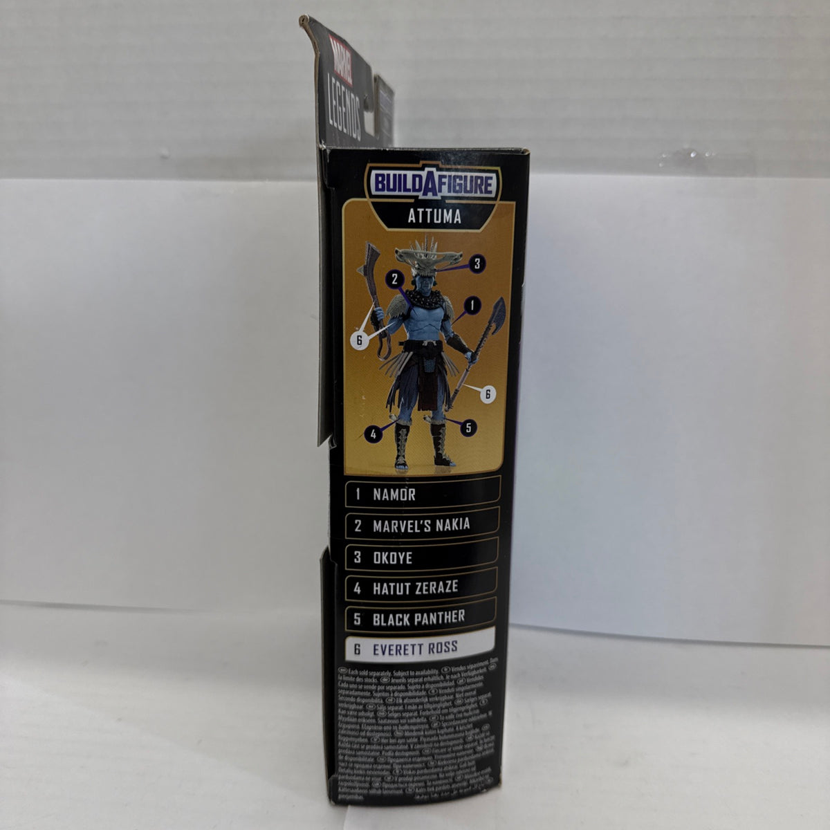 Marvel Legends Hasbro Attuma BAF Series Everett Ross Action Figure