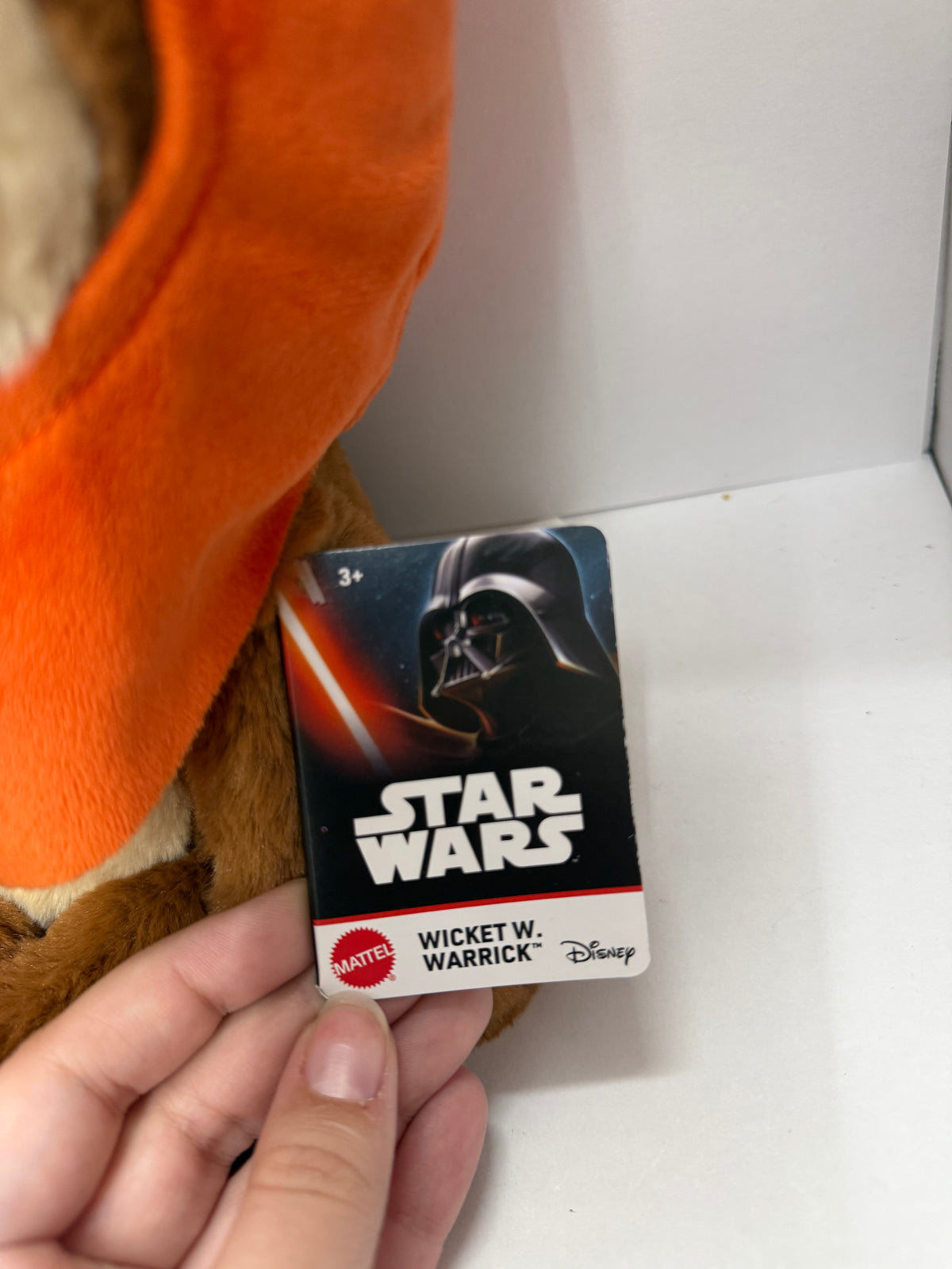 Star Wars Return of the Jedi Ewok Wicket W. Warrick 14" Weighted Plush Mattel