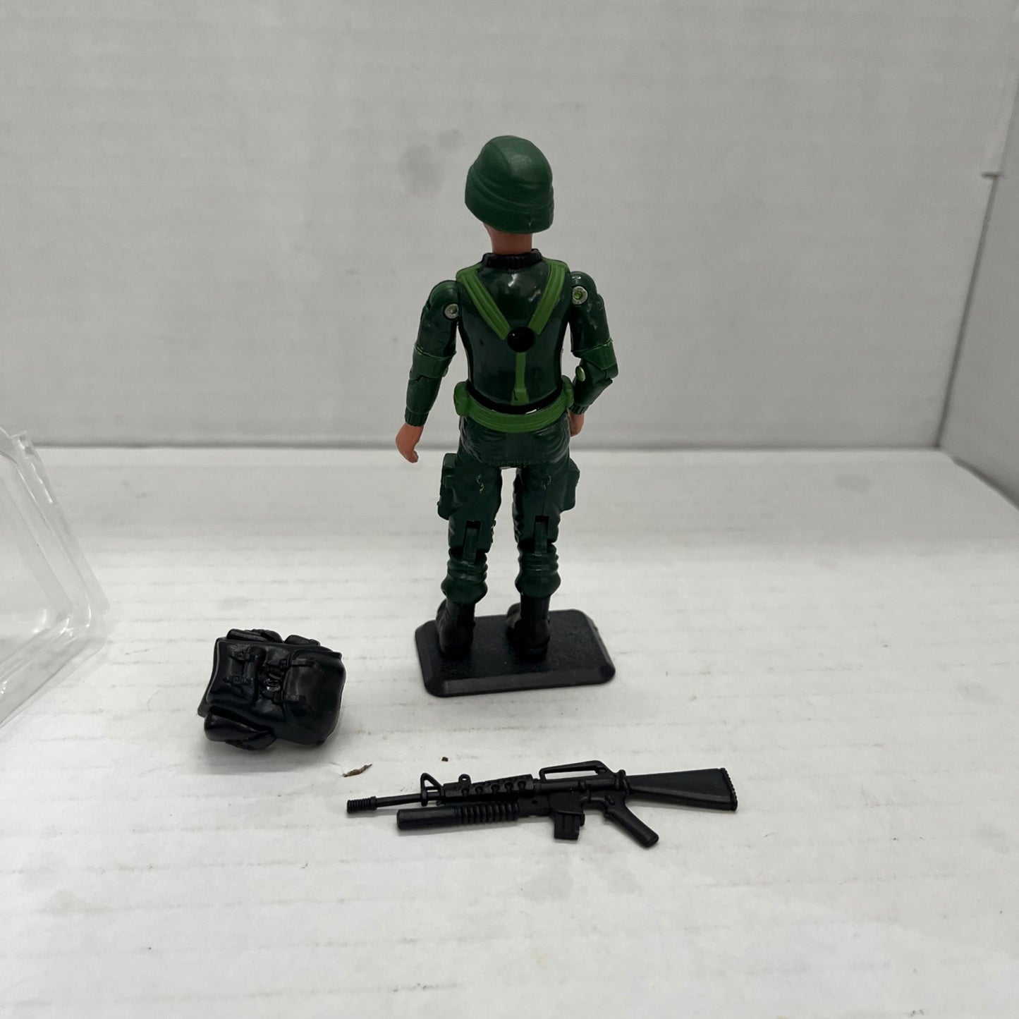 GI JOE  2005 GREEN SHIRT ARMY MAN ~ INFANTRY DIVISION TROOPER