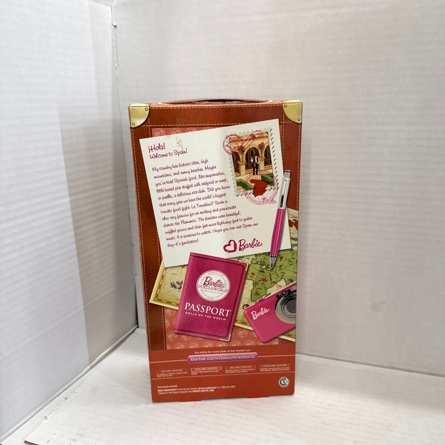 Barbie Collector Dolls of the World Mattel X8421 SPAIN Doll BRAND NEW RARE