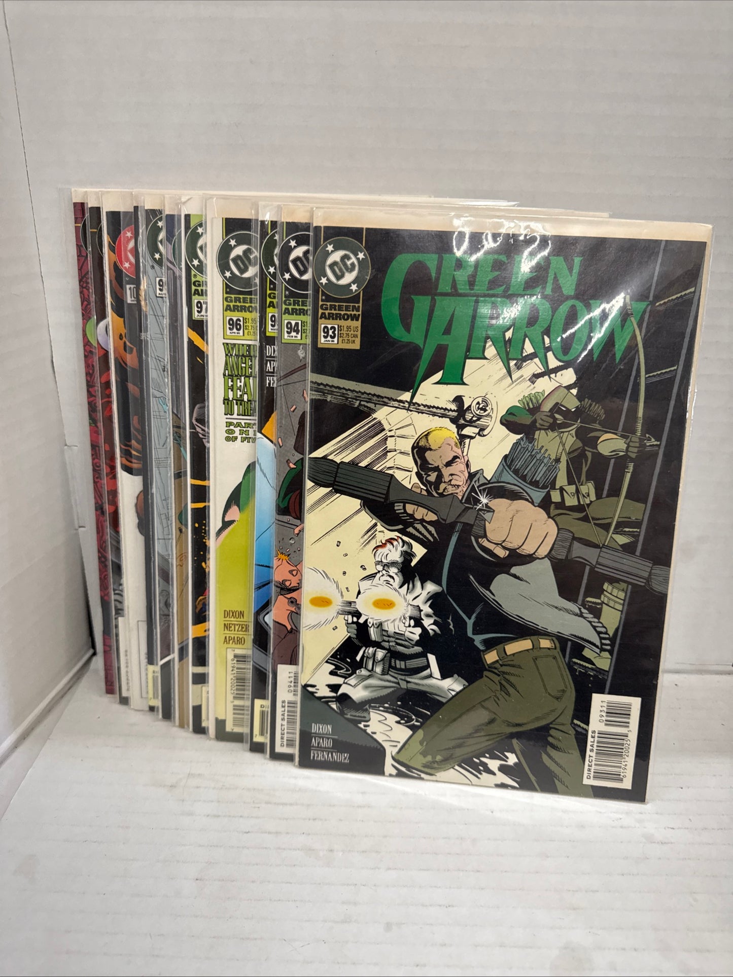 Green Arrow DC 1995 DC Comic Entire Run Of 11