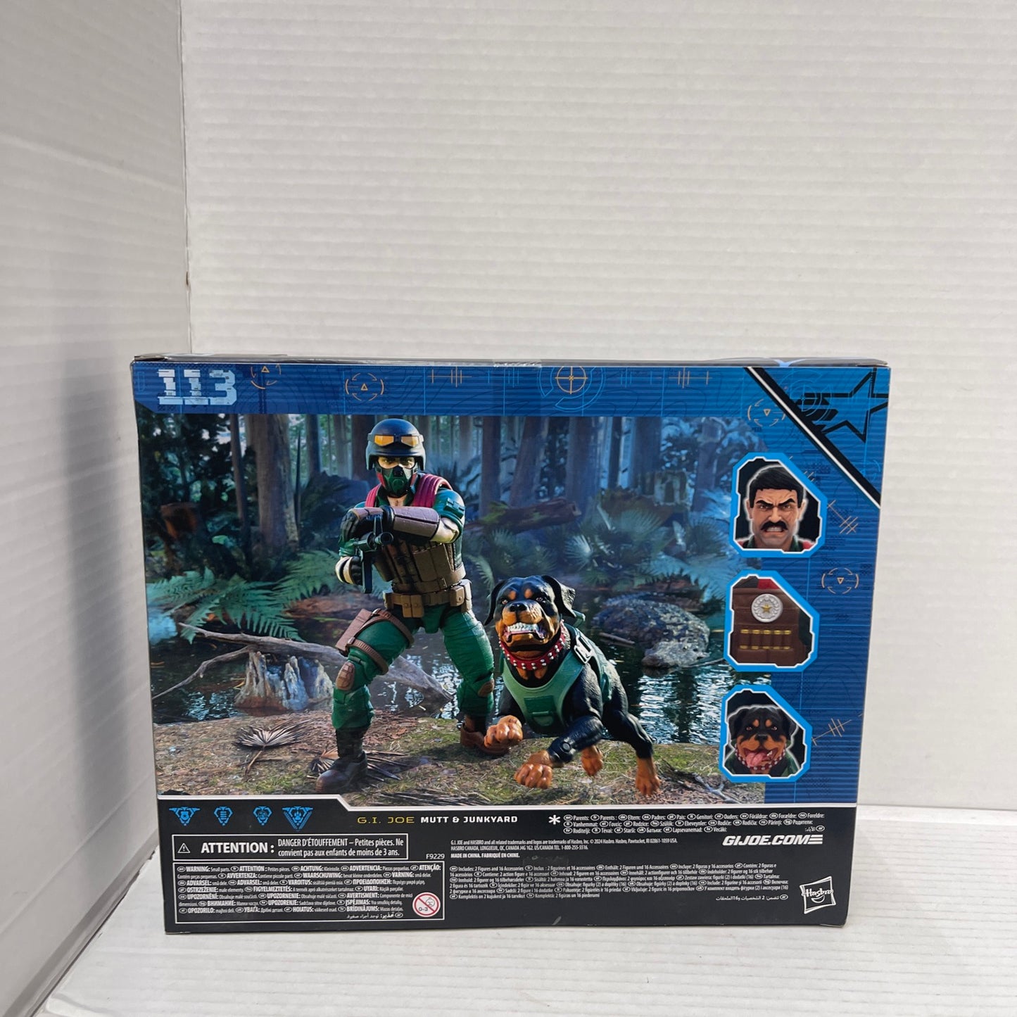 Hasbro G.I. Joe Classified Series Mutt & Junkyard 6" Action Figure Set #113 New
