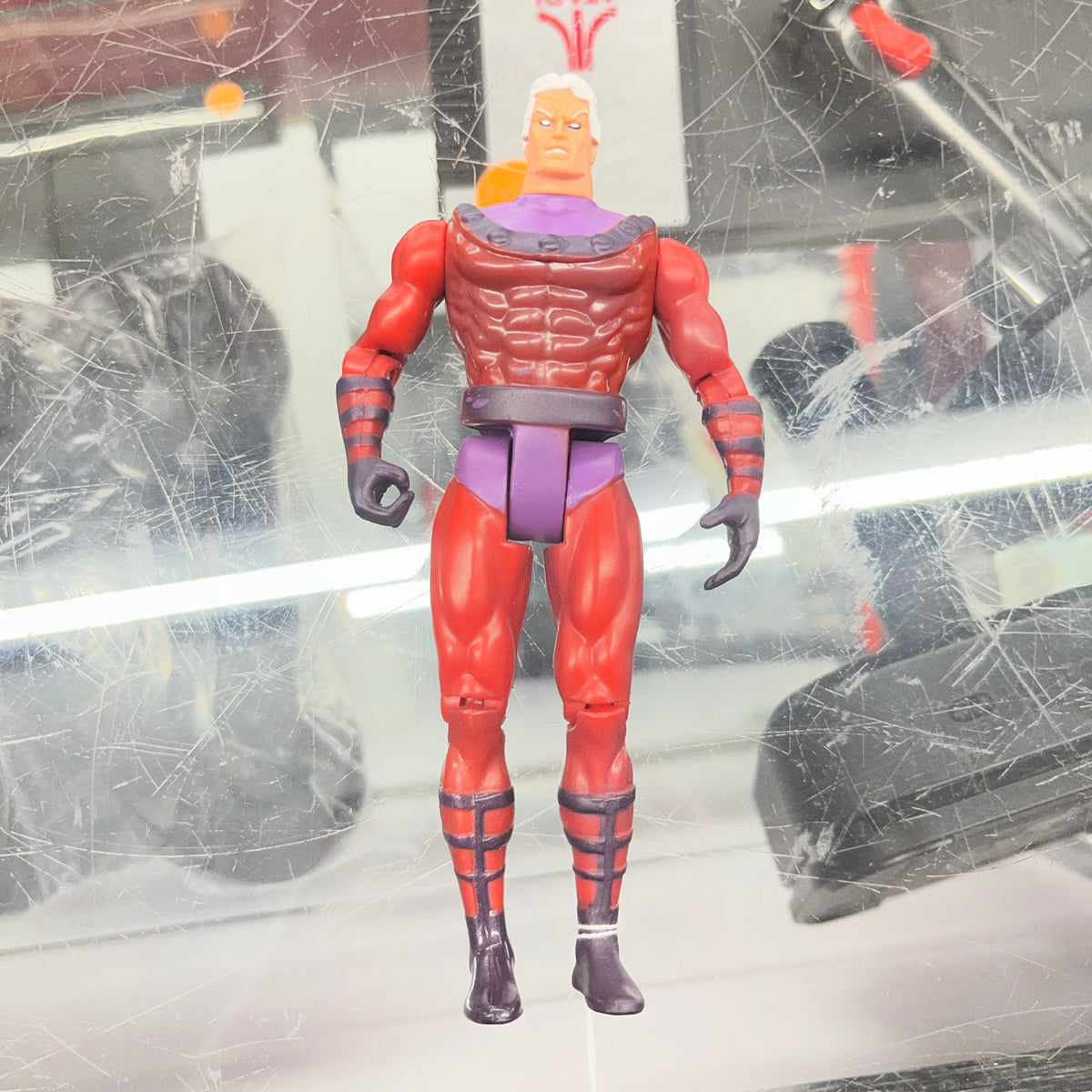 Marvel Uncanny X-Men Magneto Super Spark Action Figure 5" Toy Biz 1992