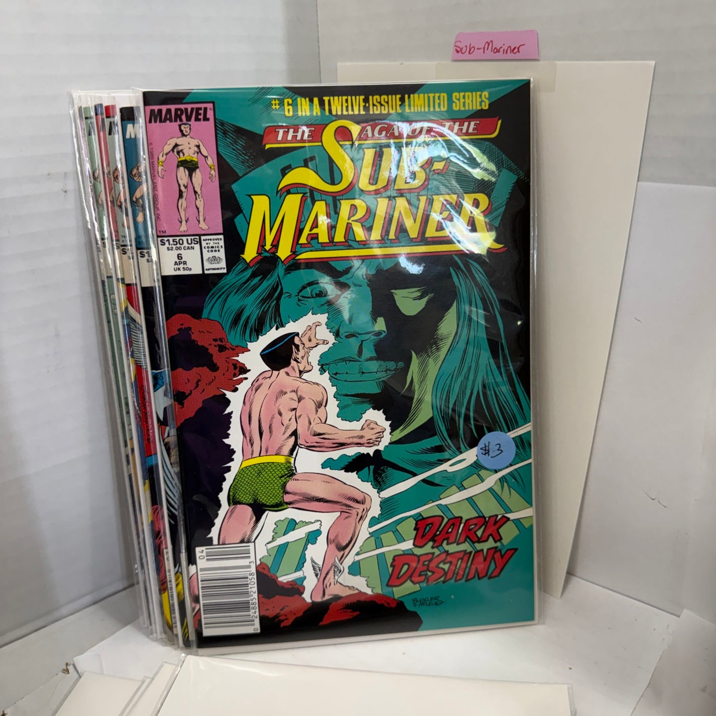 SAGA OF THE SUB-MARINER #1-12 COMPLETE LOT*1988, MARVEL LIMITED SERIES