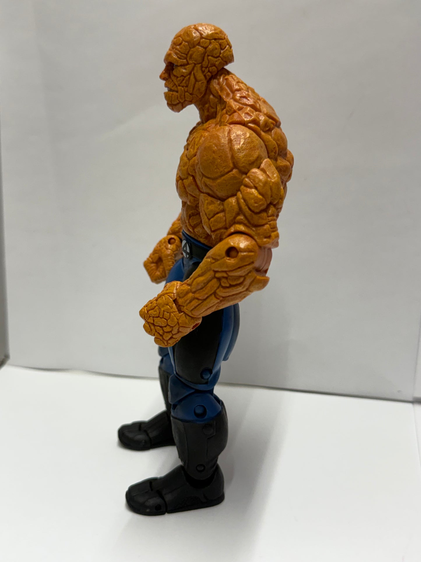 Marvel Fantastic Four Clobber N Crush The Thing Action Figure 7" 2005 Toy Biz