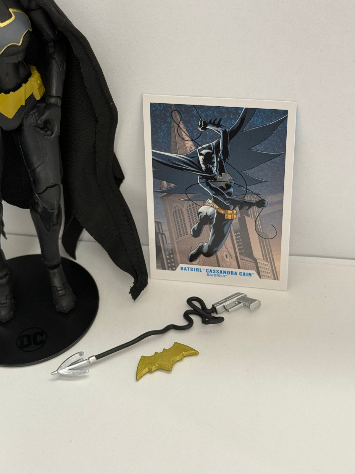MCFARLANE DC MULTIVERSE BATGIRL CASSANDRA CAIN GOLD LABEL